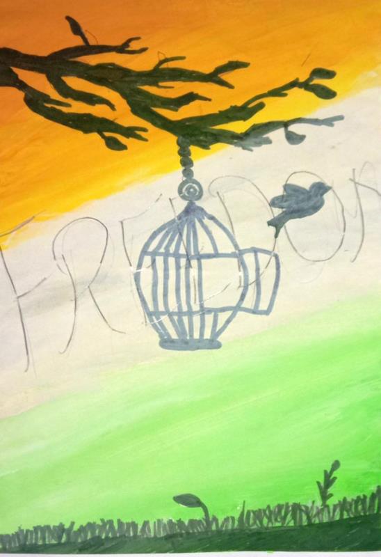 CELEBRATION OF 74TH INDEPENDENCE DAY, ONLINE PAINTING COMPETITION